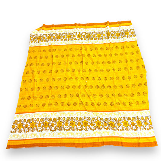 Yellow and orange flower Pattern Tablecloth