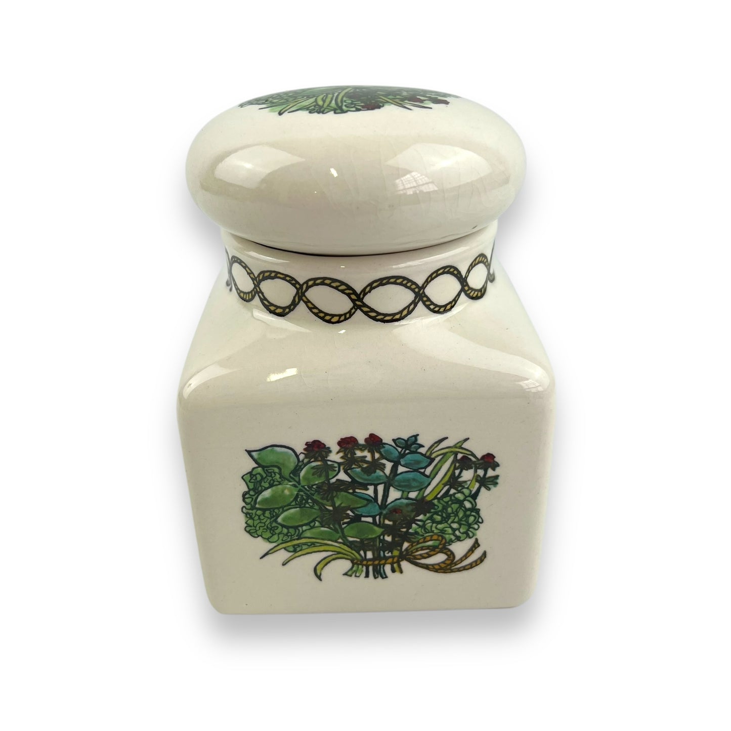 Taunton vale herbs and spices storage canister with lid