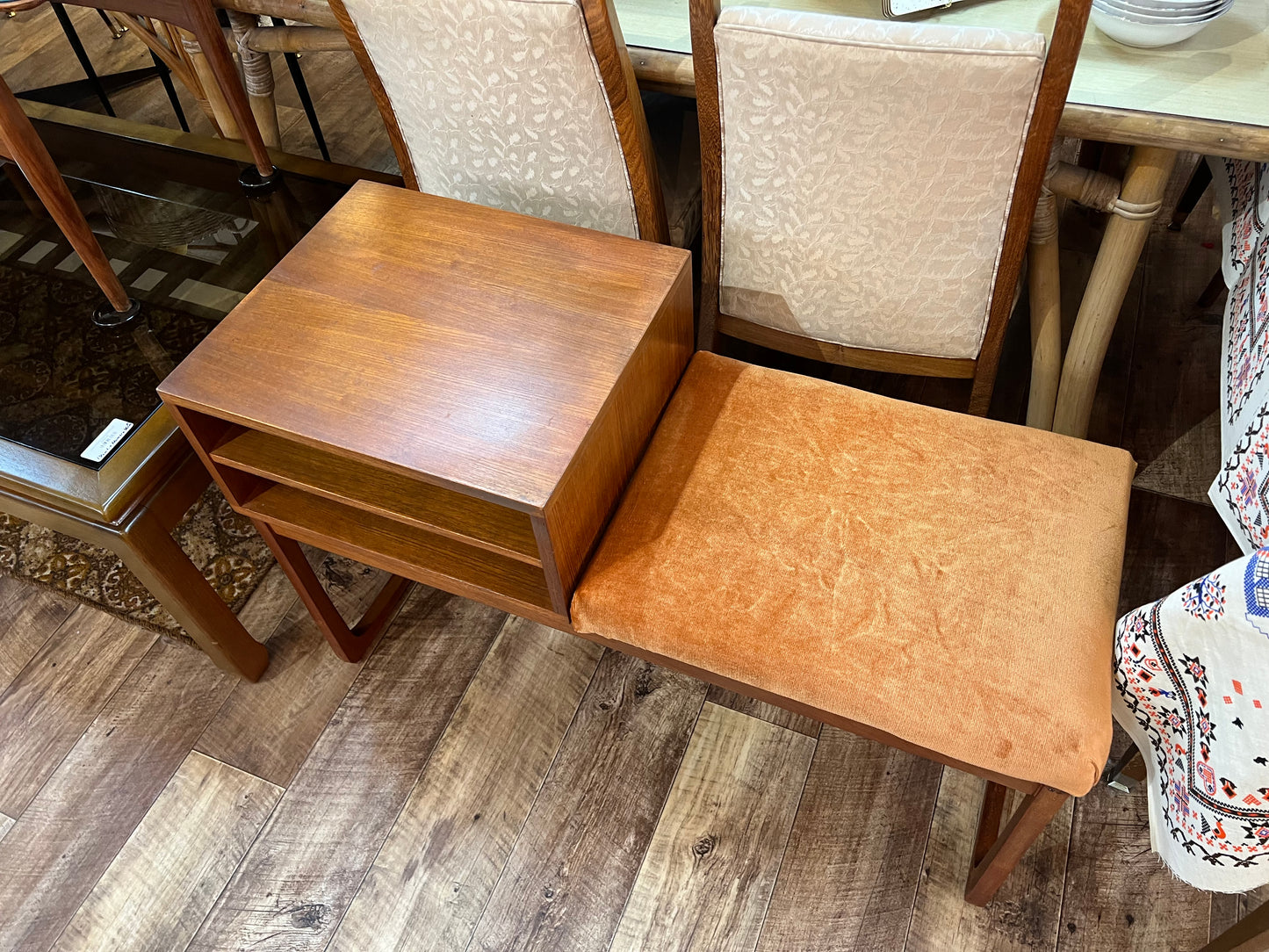 Parker Furniture Teak Telephone Table