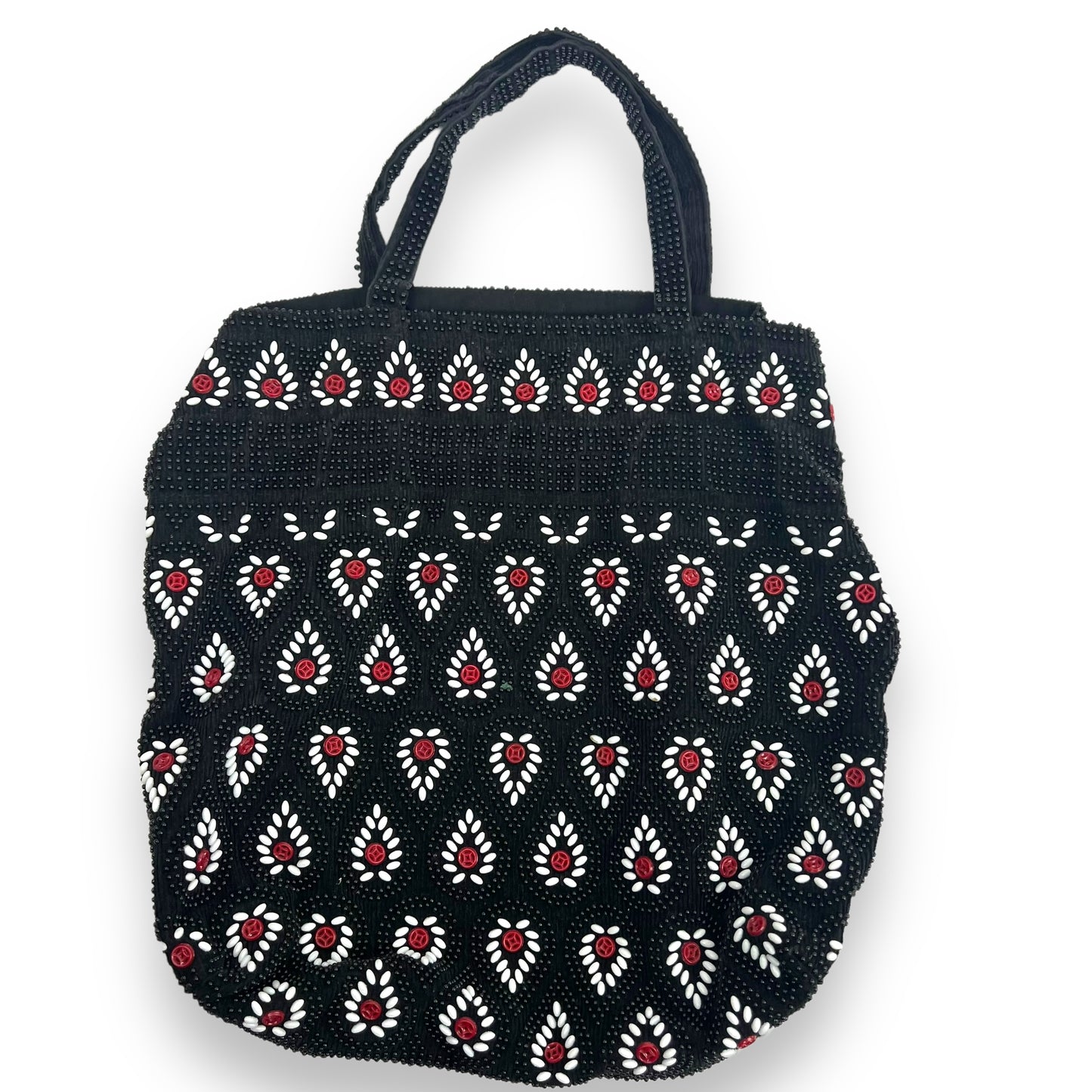 Black Red & White Tote Bag