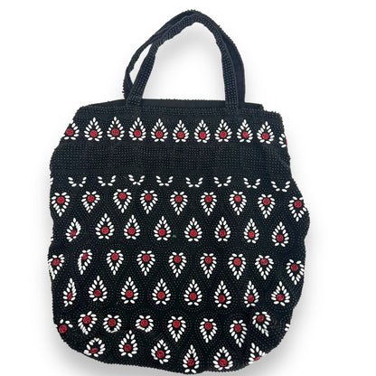 Black Red & White Tote Bag