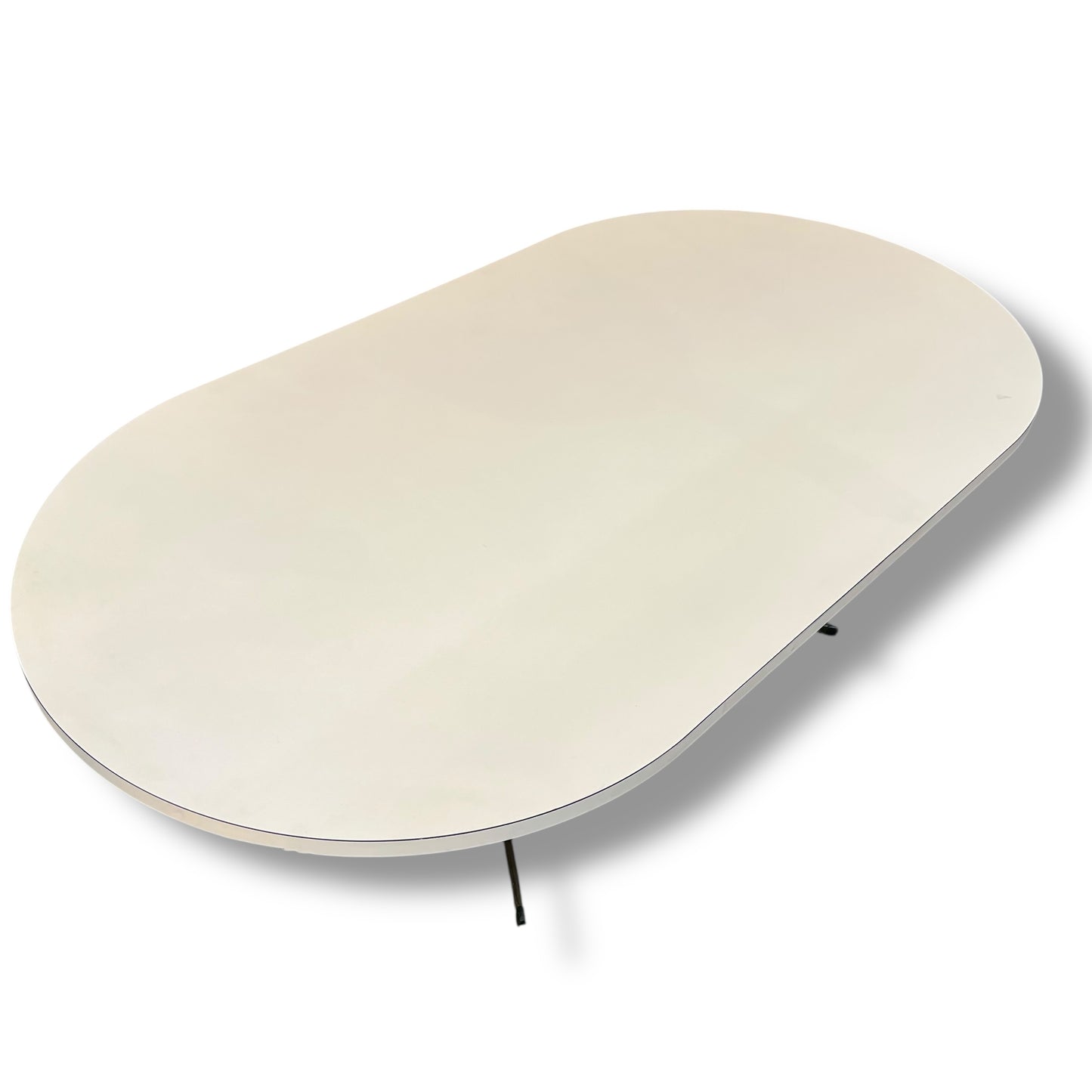 Large Oval Cream Dining Table