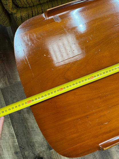 Burgess Mid-Century Coffee Table with Lower Shelf