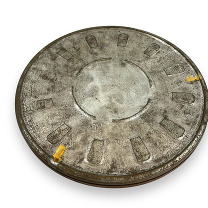 Large vintage film Reel Storage Tin
