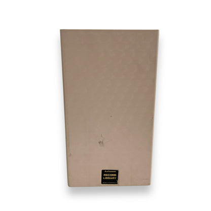 Audio Sonic Record Library Beige Plastic Storage Holder