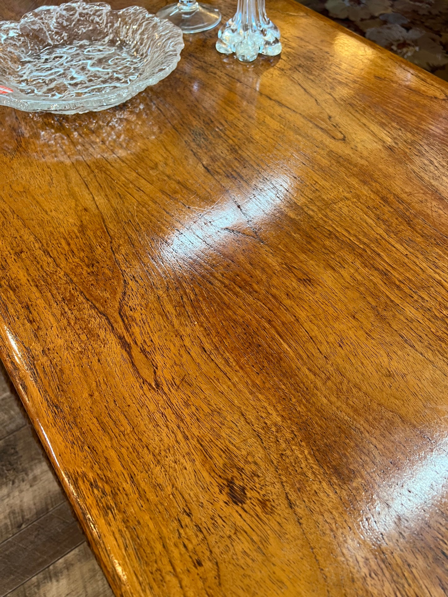 Parker Mid-Century Coffee Table with Cane Shelf
