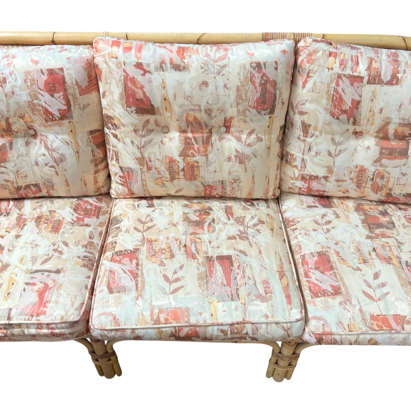 Cane Three Seater Lounge