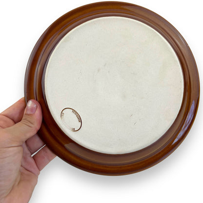 Bendigo Pottery Bowl & Brown Plate