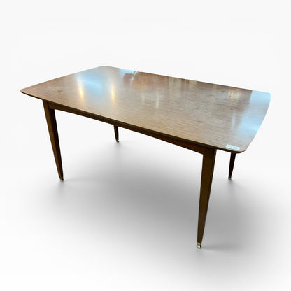 Rectangular Laminate Dining Table with Tapered Legs