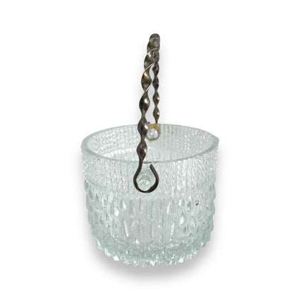 Teleflora Ice Bucket with twist chrome handle