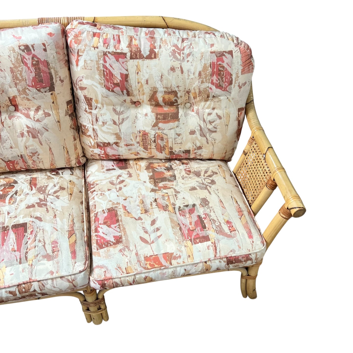 Cane Three Seater Lounge