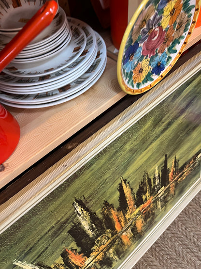 “Bronze Skyline" art print by Carter