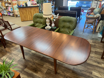 Parker Mid Century Teak Extendable Dining Table