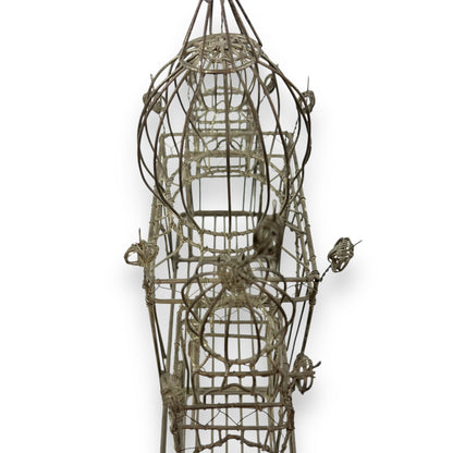 Taj Mahal Sculptural Wire Decor Piece