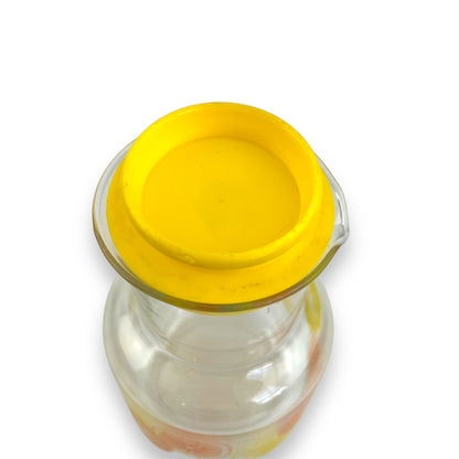 Pyrex Juice Carafe - Citrus Design - Made in USA - Retro 1970s