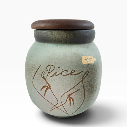 Ellis Pottery Rice Canister