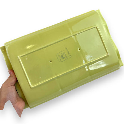 Poole Pottery Divided Serving Tray Plate – Green Mid-Century Ceramic Platter, England