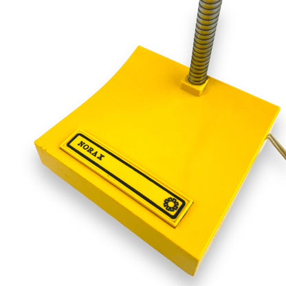 Retro Yellow Norax Desk Lamp