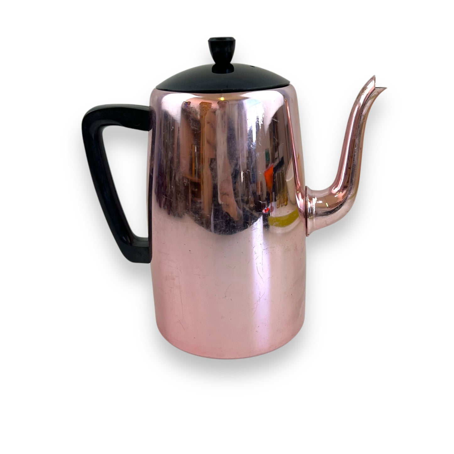 Tower Brite Pink Chrome Coffee Pot