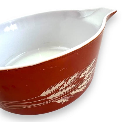 Pyrex 475-B Wheat Cinderella Casserole Dish – Autumn Harvest Collection