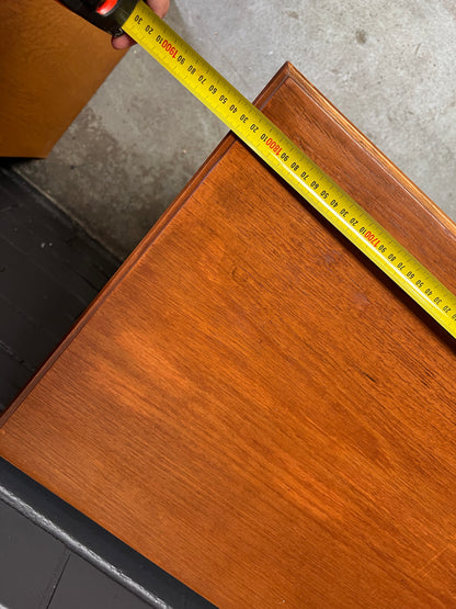 Mid-Century Teak Sideboard with Drawers & Cupboard Storage