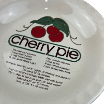 Cherry Pie Recipe Baking Dish