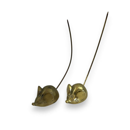 Brass mouse ornament/ring holder
