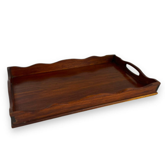 Wooden Wavy edge serving Tray