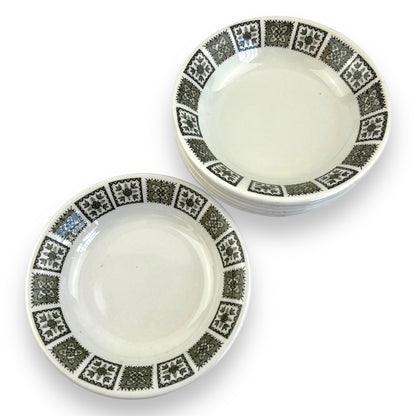 Maddock Marlow Green Patterned Bowl Set of 6