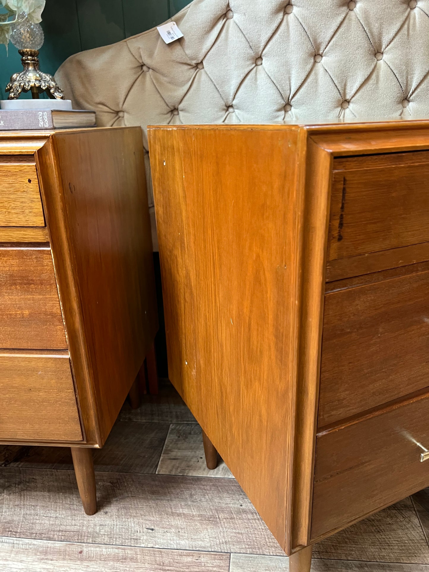 Pair of Bedside Tables with drawers