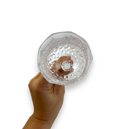 Set of 6 Cristal d’Arques Vintage Wine Glasses