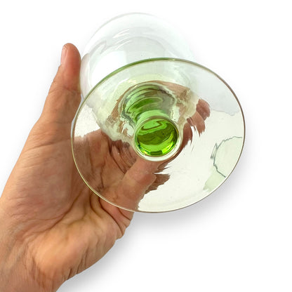 Green Wine Glass Set of 6