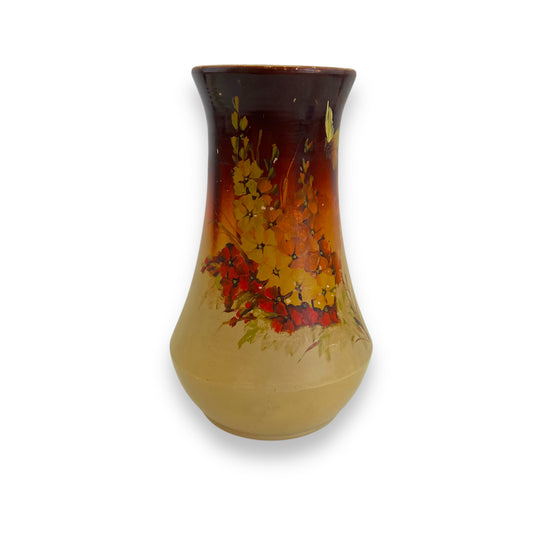 Handpainted flower vase