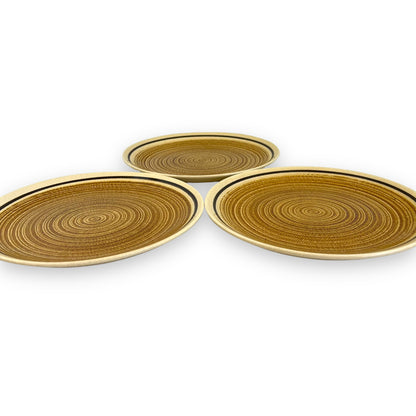 Genuine Ironstone New Zealand Set of 3 Large Plates