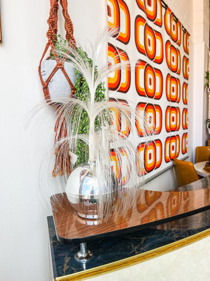 70s fiber optic lamp