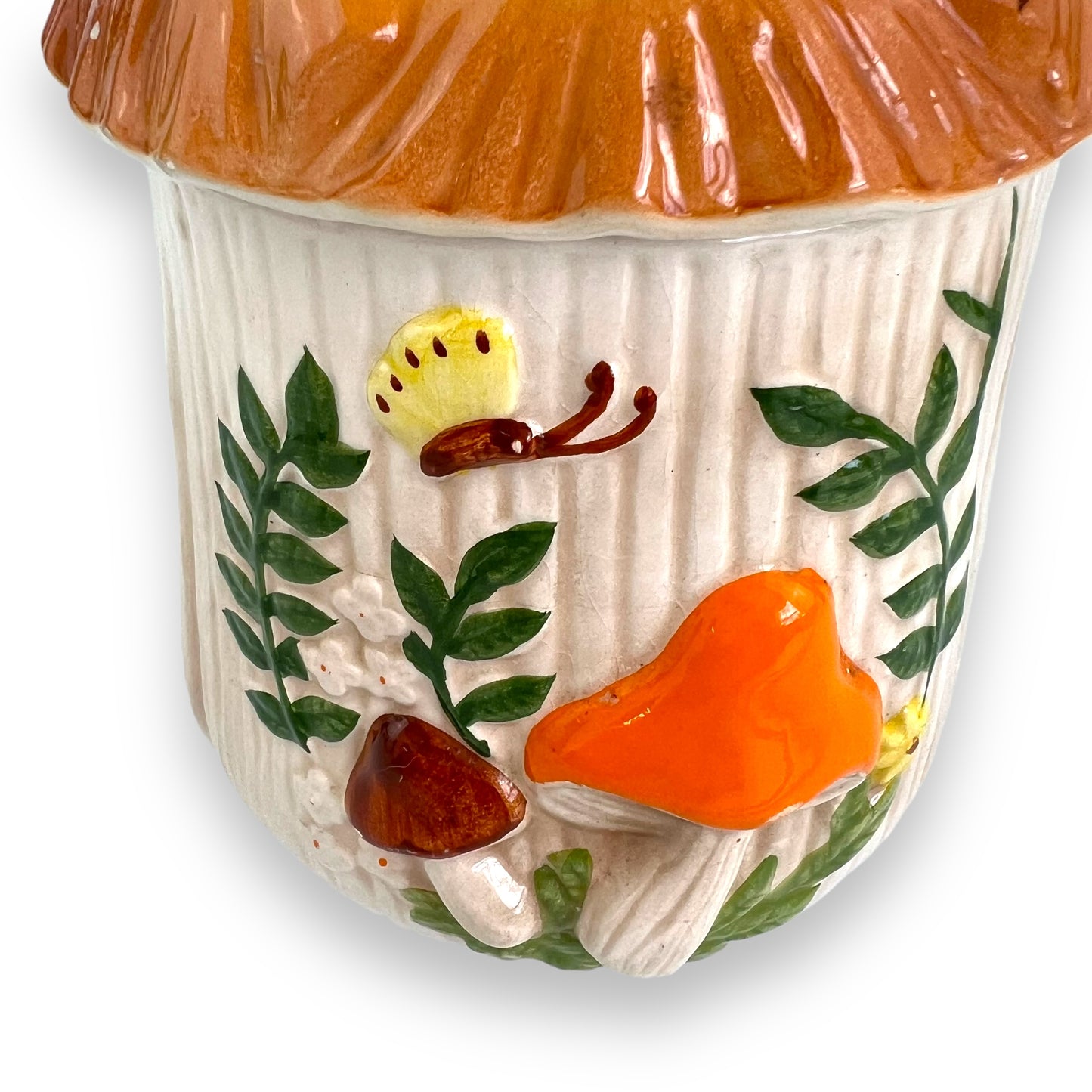 Merry Mushroom Canister 18.5cm tall