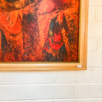 “Vietnamese Opera” Framed Art Print - Lebadang