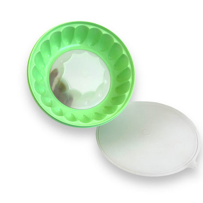 Green Tupperware Jelly Mould