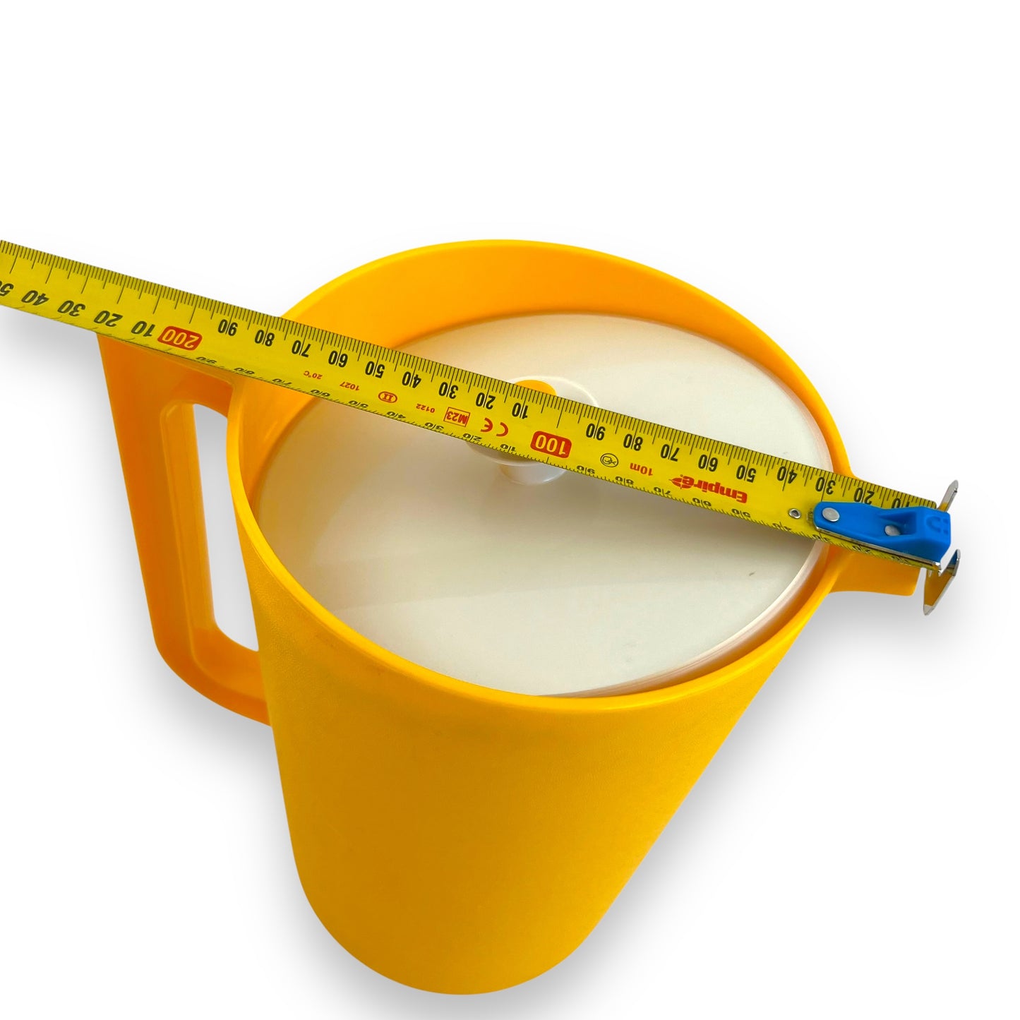 Large Yellow Tupperware Jug with lid