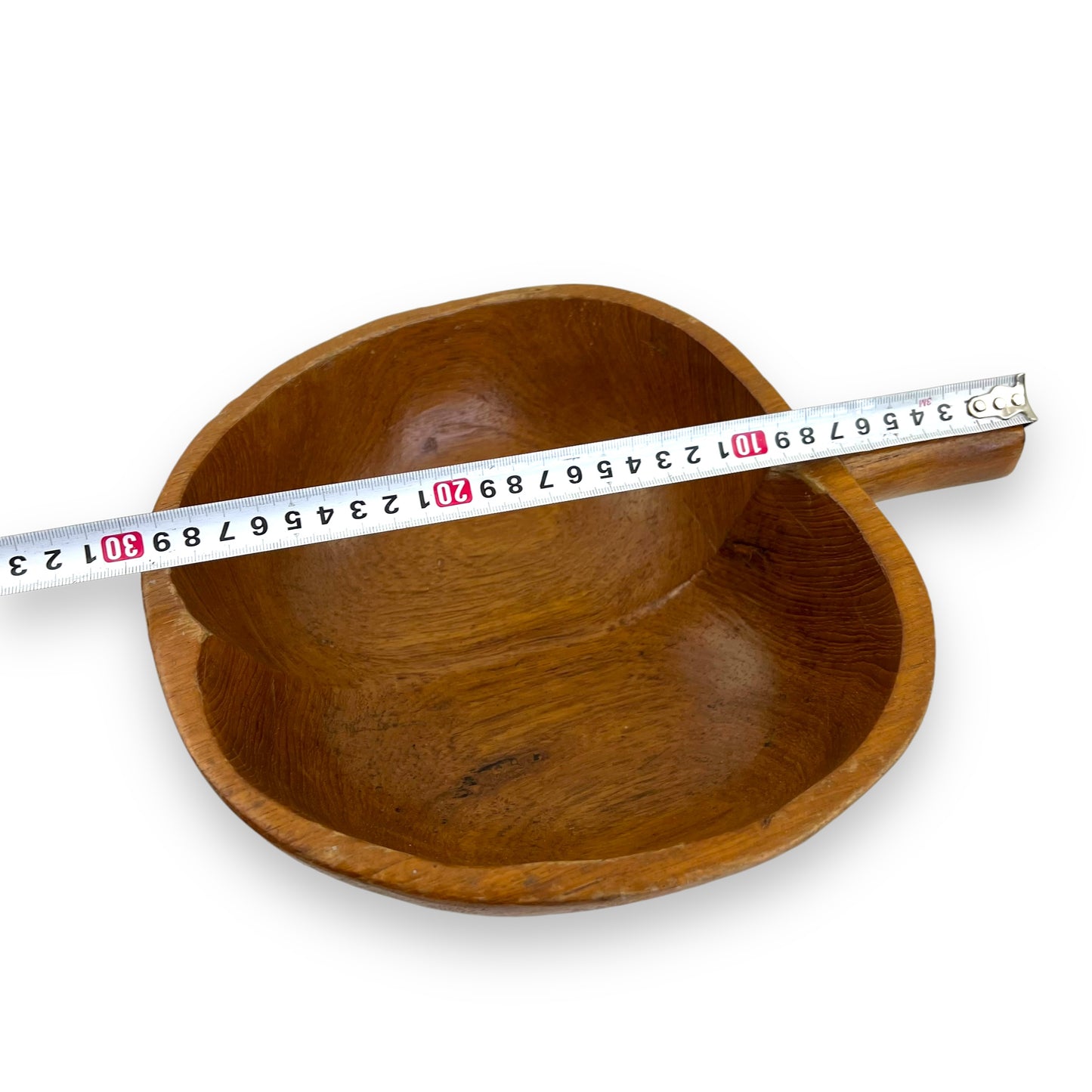 Wooden Apple Shape Bowl