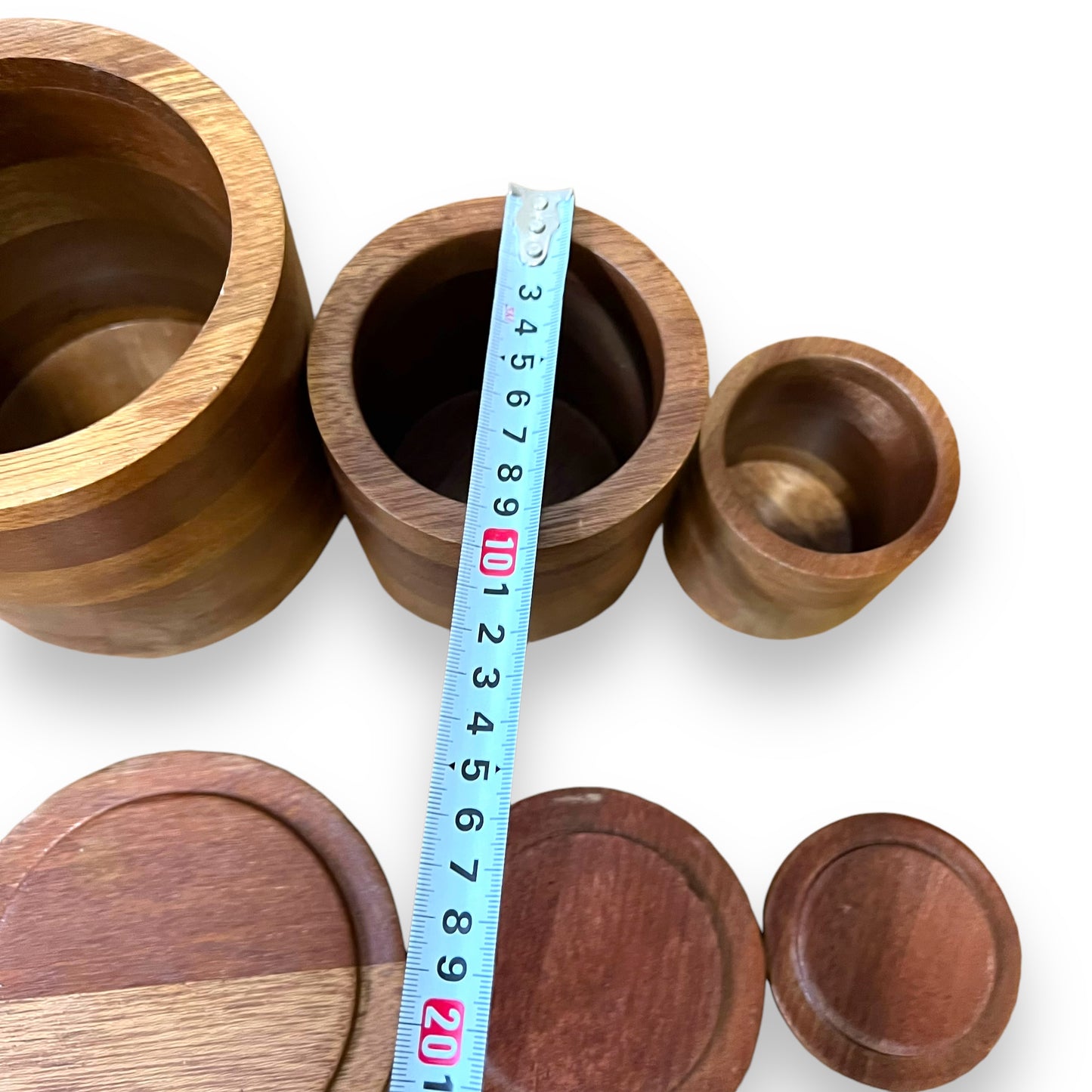 Wooden Canister Set (Set of 4)