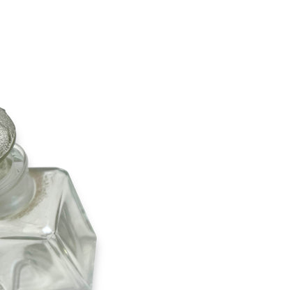 Clear Glass Perfume Bottle with Stopper