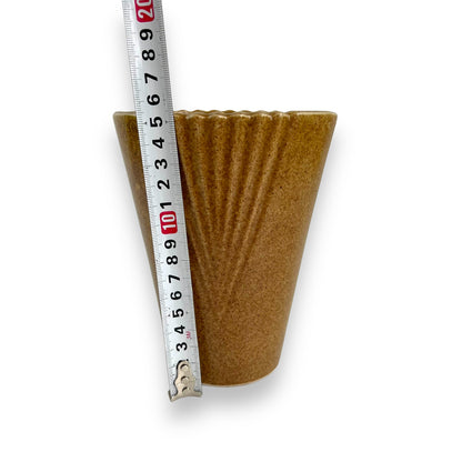V Shape Vase Sand Colour