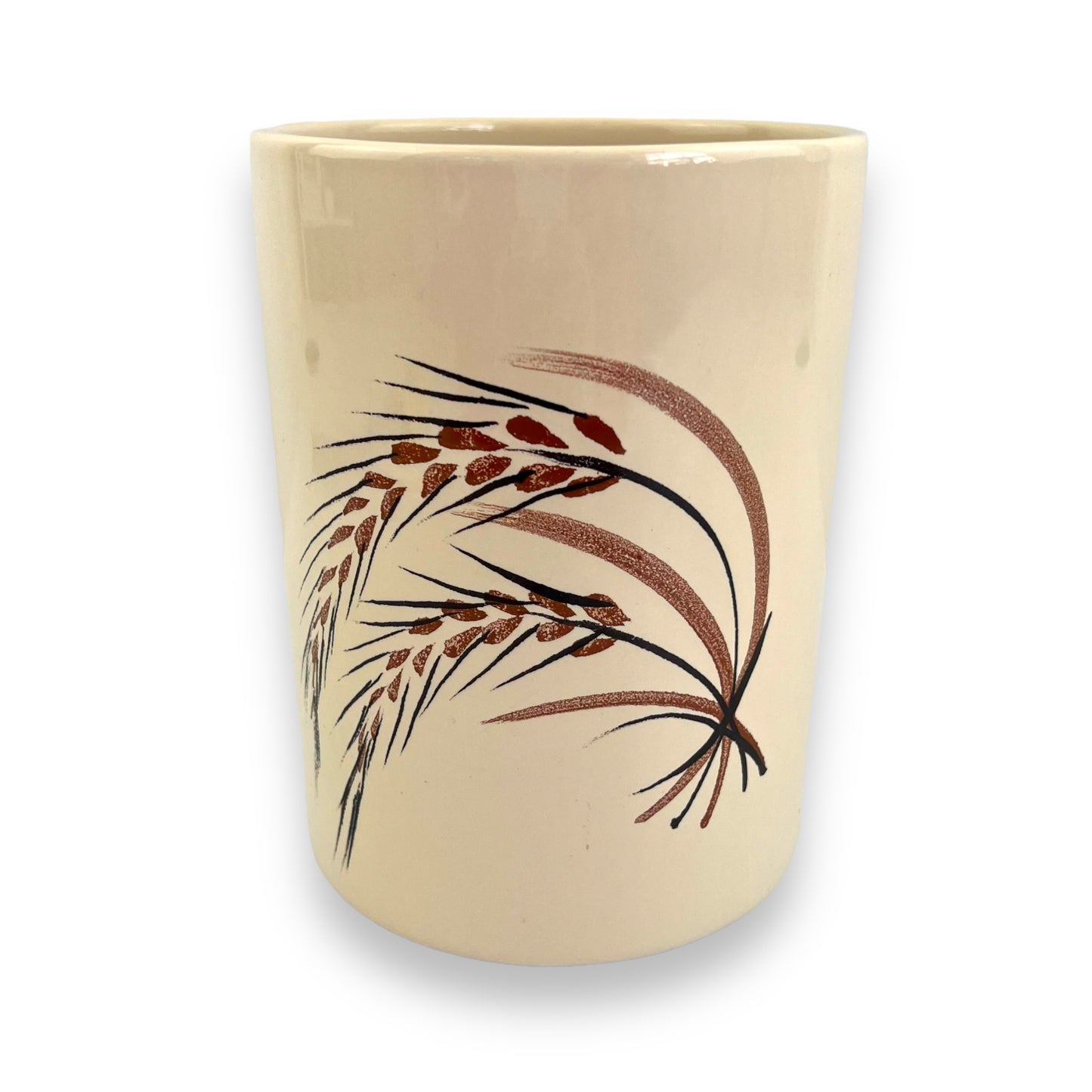 Ceramic Wheat Utensils Holder