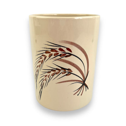 Ceramic Wheat Utensils Holder