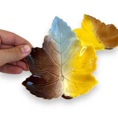 Royal Winton autumn leaf dish set of 3 - made in England