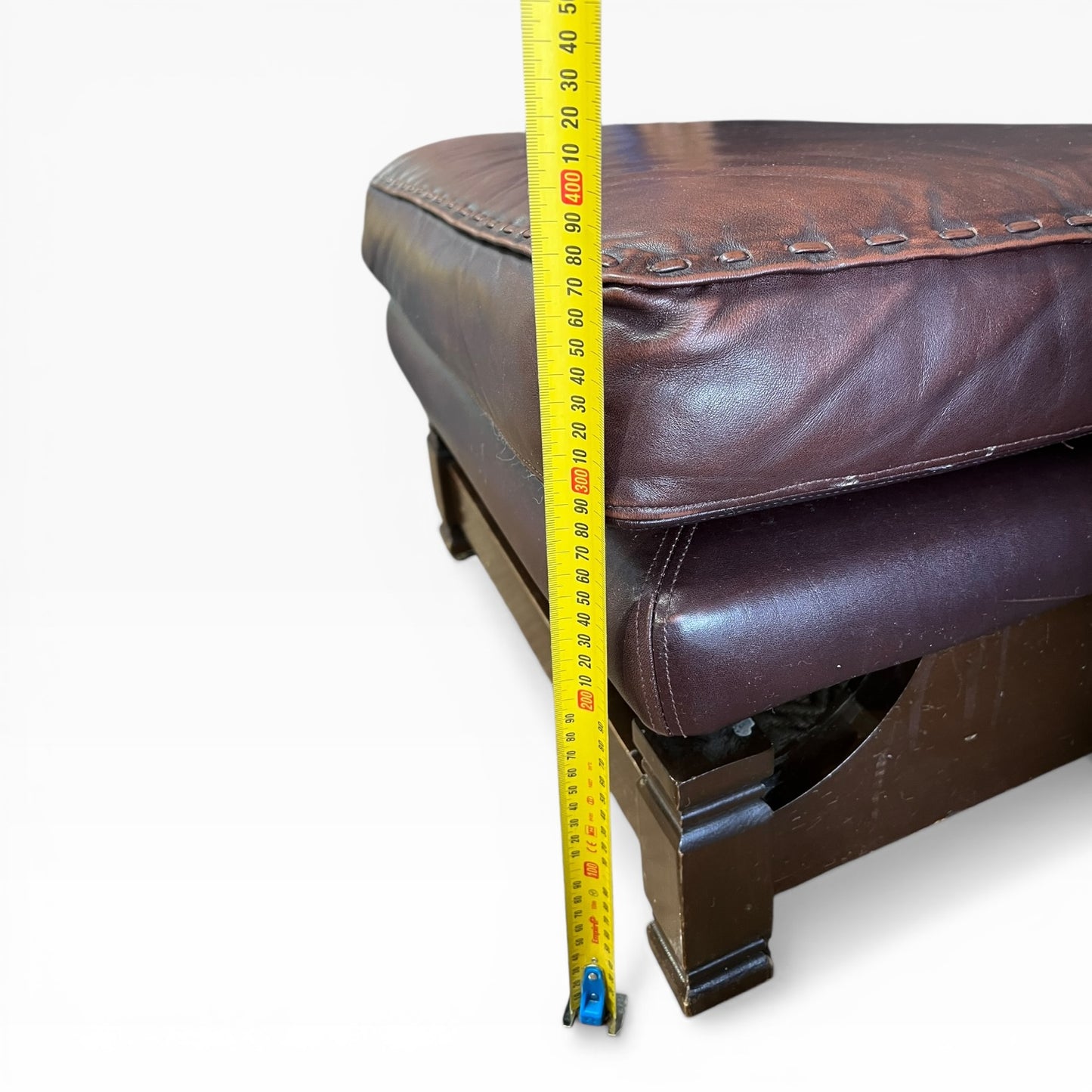 Moran Vintage Leather Armchair & Ottoman Set – Made in Melbourne