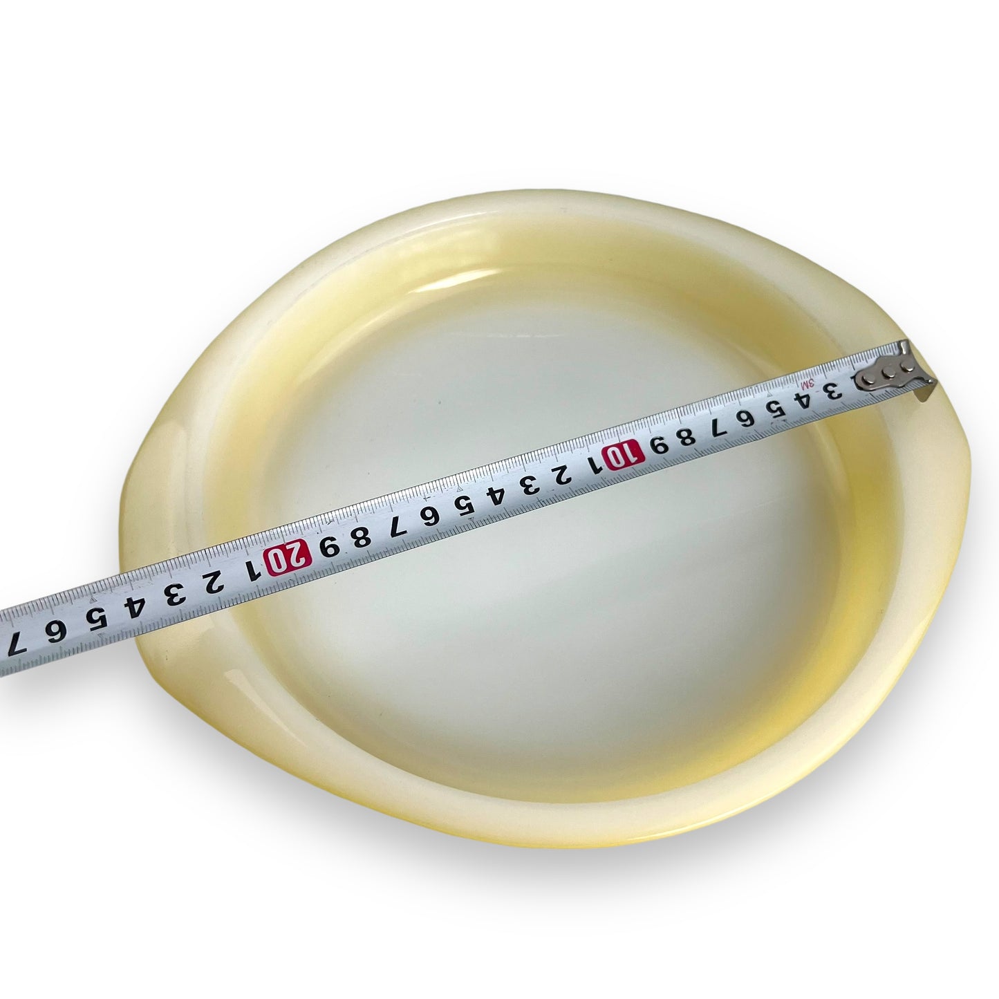 Yellow Agee Pyrex Pie Baking Dish