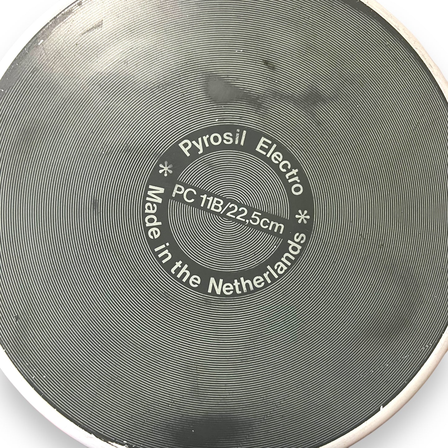 Pyrosil Electro Oval Baking Dish - Retro Orange Design, Made in the Netherlands (No Lid)