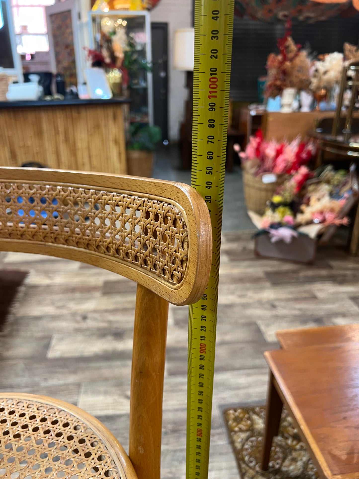 Bentwood & Cane Bar Stool – Thonet Style